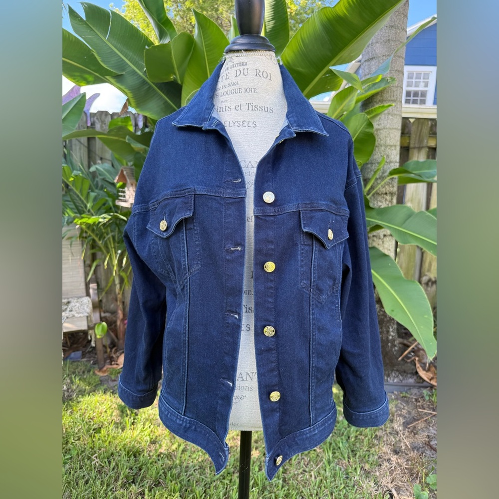 Lilly Pulitzer jean jacket size S/M NWT